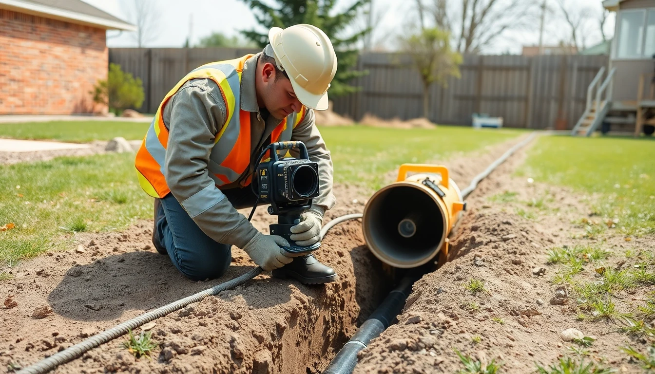 Sewer line repair