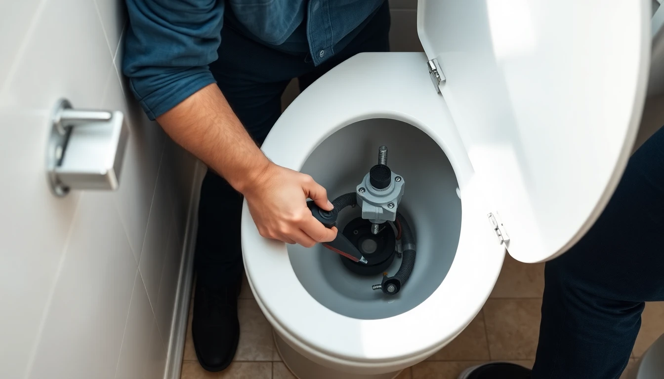 Toilet repair